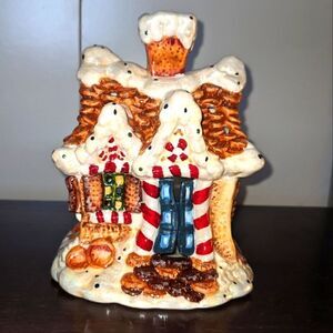Boyds Collection 2002 the Twinkles Glossie's Sweet Treat Cottage Candle Holder